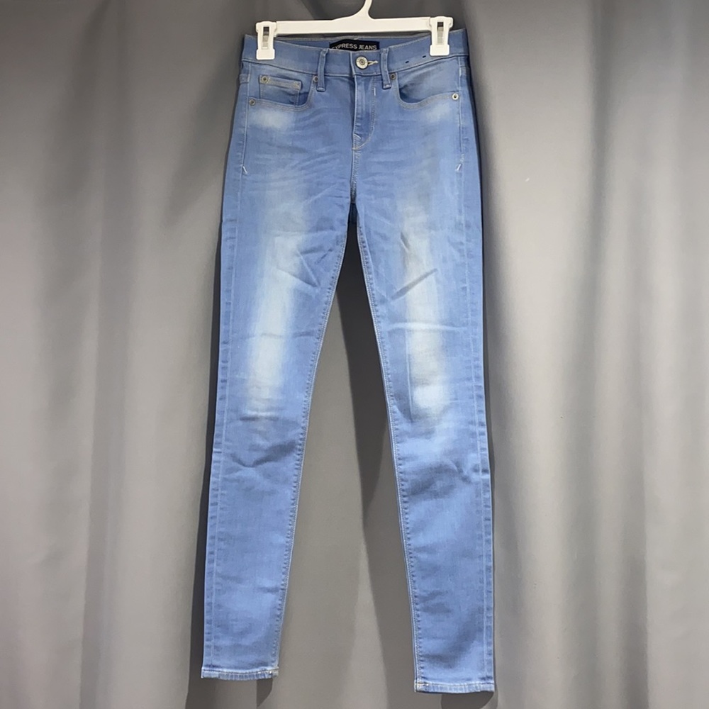Express Mid Rise Skinny Leggings